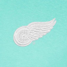 Поло Detroit Red Wings Antigua White Logo Par 3 - Heather Aqua