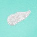 Поло Detroit Red Wings Antigua White Logo Par 3 - Heather Aqua