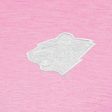 Поло Minnesota Wild Antigua White Logo Par 3 - Pink