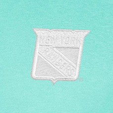 Поло New York Rangers Antigua White Logo Par 3 - Heather Aqua