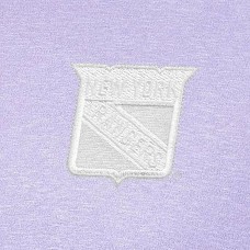 Поло New York Rangers Antigua White Logo Par 3 - Lavender