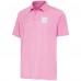 Поло New York Rangers Antigua White Logo Par 3 - Pink