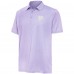 Pittsburgh Penguins Antigua Lavender White Logo Par 3 Polo Pittsburgh Penguins Antigua Lavender White Logo Par 3 Polo