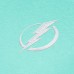 Поло Tampa Bay Lightning Antigua White Logo Par 3 - Heather Aqua