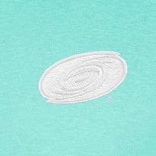 Поло Carolina Hurricanes Antigua White Logo Par 3 - Heather Aqua