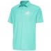 Поло Dallas Stars Antigua White Logo Par 3 - Heather Aqua