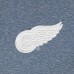 Поло Detroit Red Wings Antigua White Logo Par 3 - Heather Navy