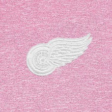 Detroit Red Wings Antigua White Logo Hunk Quarter-Zip Pullover - Pink