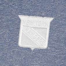 Кофта на короткой молнии New York Rangers Antigua White Logo Hunk - Heather Navy