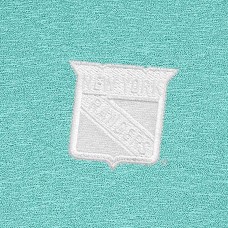 Кофта на короткой молнии New York Rangers Antigua White Logo Hunk - Mint