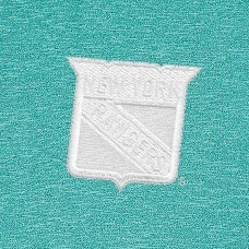 Кофта на короткой молнии New York Rangers Antigua White Logo Hunk - Heather Aqua