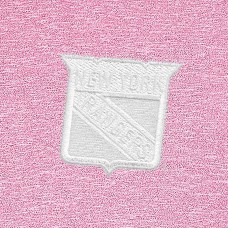 Кофта на короткой молнии New York Rangers Antigua White Logo Hunk - Pink