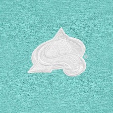Кофта на короткой молнии Colorado Avalanche Antigua White Logo Hunk - Mint