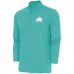 Кофта на короткой молнии Colorado Avalanche Antigua White Logo Hunk - Heather Aqua