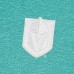 Кофта на короткой молнии Vegas Golden Knights Antigua White Logo Hunk - Heather Aqua