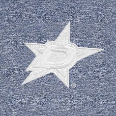 Кофта на короткой молнии Dallas Stars Antigua White Logo Hunk - Heather Navy