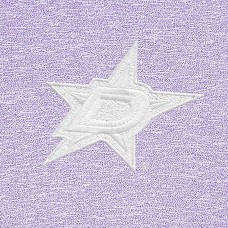 Кофта на короткой молнии Dallas Stars Antigua White Logo Hunk - Lavender