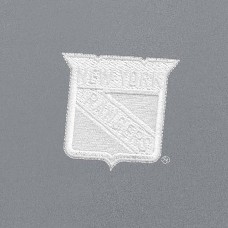 Кофта на молнии New York Rangers Antigua White Logo Objection - Gray