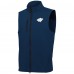 Minnesota Wild Antigua White Logo Demand Full-Zip Vest - Navy
