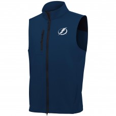 Жилетка Tampa Bay Lightning Antigua White Logo Demand - Navy