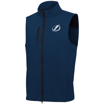 Жилетка Tampa Bay Lightning Antigua White Logo Demand - Navy