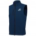 Tampa Bay Lightning Antigua White Logo Demand Full-Zip Vest - Navy