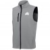 Colorado Avalanche Antigua White Logo Demand Full-Zip Vest - Gray