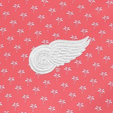 Поло Detroit Red Wings Antigua White Logo Kona - Coral