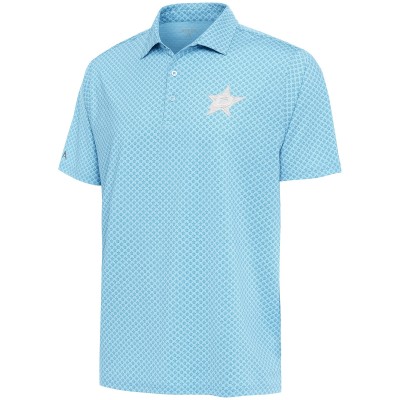 Поло Dallas Stars Antigua White Logo Dawdle - Blue