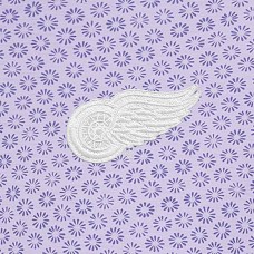 Поло Detroit Red Wings Antigua White Logo Flicker - Lavender
