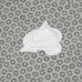 Поло Colorado Avalanche Antigua White Logo Flicker - Heather Gray