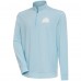 Кофта на короткой молнии Colorado Avalanche Antigua White Logo Bright - Powder Blue