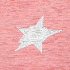 Кофта на короткой молнии Dallas Stars Antigua White Logo Bright - Coral
