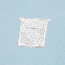 Кофта на короткой молнии New York Rangers Antigua White Logo Bright - Powder Blue