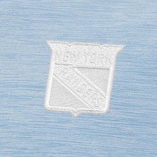 Кофта на короткой молнии New York Rangers Antigua White Logo Bright - Light Blue