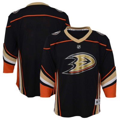 Детская игровая джерси Anaheim Ducks Youth Home Replica - Black