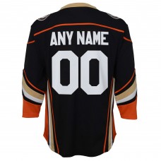 Детская именная джерси Anaheim Ducks Youth Home Replica - Black