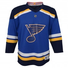 Подростковая St. Louis Blues Blue Home Replica Custom Jersey