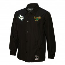 Куртка Mike Modano Dallas Stars Mitchell & Ness Name & Number Legendary Full-Snap Coaches - Black