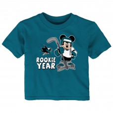 Футболка и шорты Toddler San Jose Sharks Disney Rookie Year
