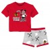 Футболка и шорты Toddler Chicago Blackhawks Disney Rookie Year Футболка и шорты Toddler Chicago Blackhawks Disney Rookie Year