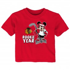 Футболка и шорты Toddler Chicago Blackhawks Disney Rookie Year