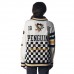 Unisex Pittsburgh Penguins The Wild Collective Cream Jacquard Full-Zip Sweater