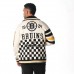 Свитер на молнии Unisex Boston Bruins The Wild Collective Cream Jacquard
