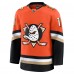 Игровая джерси Anaheim Ducks Trevor Zegras Fanatics Orange Home Premium