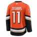 Игровая джерси Anaheim Ducks Trevor Zegras Fanatics Orange Home Premium
