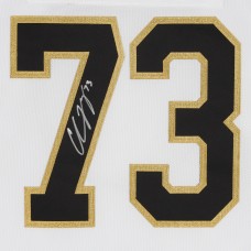 Игровая джерси Charlie McAvoy Boston Bruins Autographed Fanatics Authentic White adidas Authentic with 100th Anniversary Patch