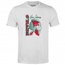 Футболка New Jersey Devils Levelwear Retro Richmond Netminder - White