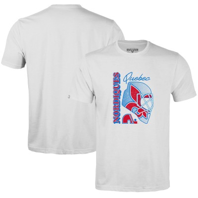 Футболка Quebec Nordiques Levelwear White Retro Richmond Netminder