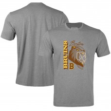 Футболка Boston Bruins Levelwear Retro Richmond Netminder - Gray